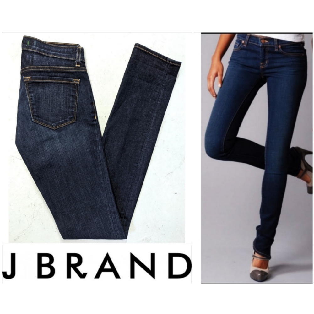 Pencil Leg Dark Vintage J Brand jeans